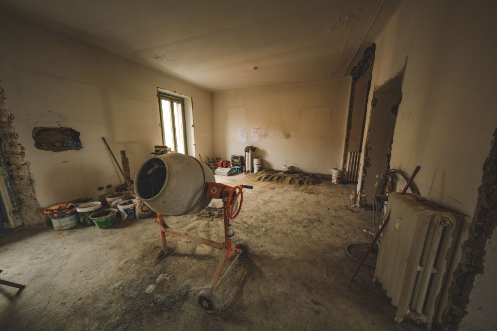 rénovation d'une maison